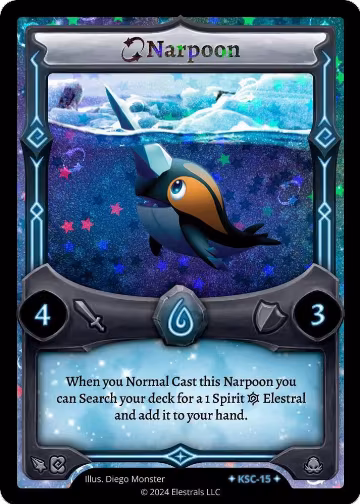 Narpoon (Stellar) (KSC-15), Clash! Promos — Elestrals card price