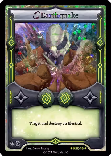 Earthquake (Stellar) (KSC-16), Clash! Promos — Elestrals card price