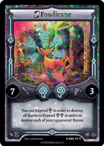 Fowlicane (Stellar) (KSC-17), Clash! Promos — Elestrals card price
