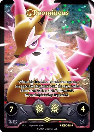 Roominous (Full Art) (Stellar) (KSC-18), Clash! Promos — Elestrals card price