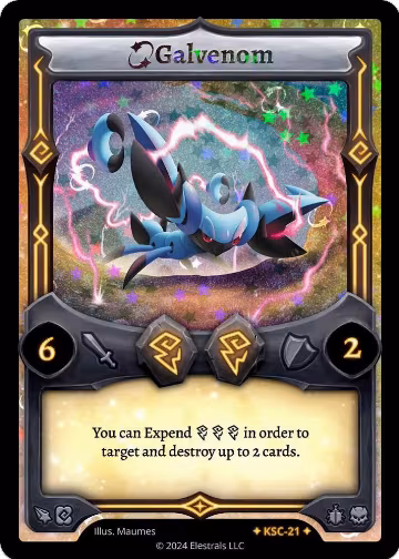 Galvenom (Stellar) (KSC-21), Clash! Promos — Elestrals card price