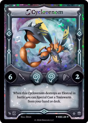 Cyclovenom (Stellar) (KSC-24), Clash! Promos — Elestrals card price