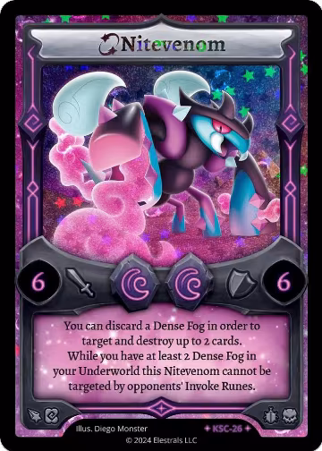 Nitevenom (Stellar) (KSC-26), Clash! Promos — Elestrals card price