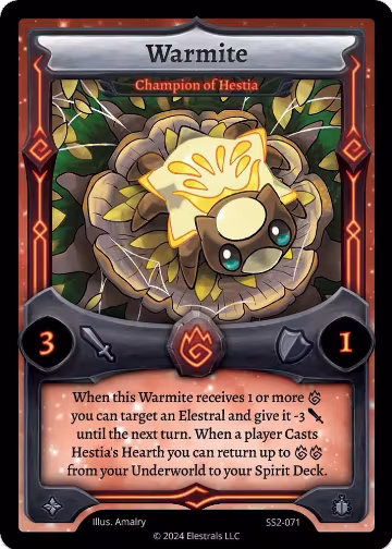 Warmite - Champion of Hestia (SS2-071), Shattered Stars Chapter 2 [SS2] — Elestrals card price