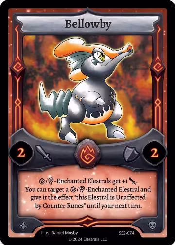 Bellowby (SS2-074), Shattered Stars Chapter 2 [SS2] — Elestrals card price
