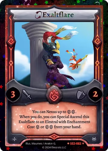 Exaltflare (Stellar) (SS2-082), Shattered Stars Chapter 2 [SS2] — Elestrals card price