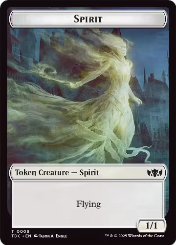 Spirit // Treasure Double-Sided Token (6 // 16), Commander: Tarkir: Dragonstorm — Magic card price
