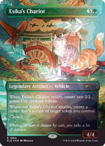 Esika's Chariot (Rainbow Foil) (1894), Secret Lair Drop Series — Magic card price