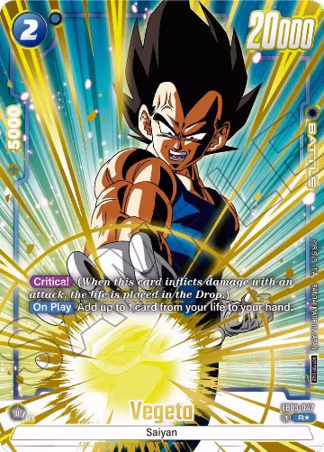 Vegeta (Alternate Art) (Limited Pack 01) (FB03-047), Tournament and Championship Promos — DB Fusion card price