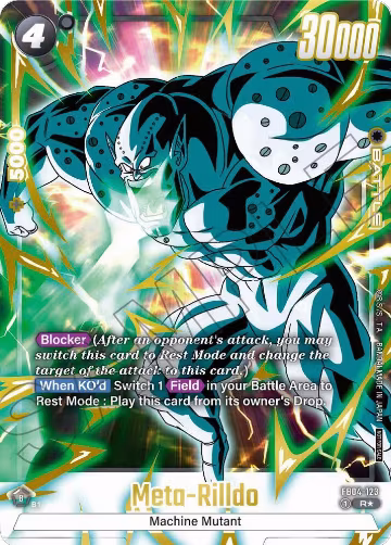 Meta-Rilldo (Alternate Art) (Limited Pack 01) (FB04-123), Tournament and Championship Promos — DB Fusion card price