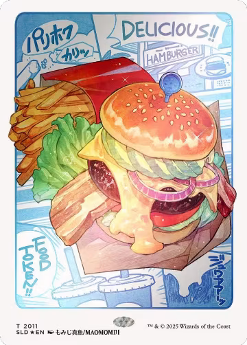 Food Token (2011) (Rainbow Foil) (2011), Secret Lair Drop Series — Magic card price