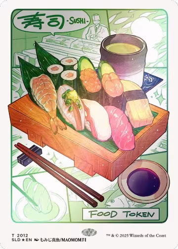 Food Token (2012) (Rainbow Foil) (2012), Secret Lair Drop Series — Magic card price