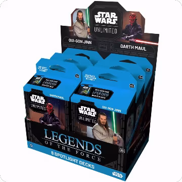Legends of the Force - Spotlight Deck Display, Legends of the Force — Star Wars sealed product price