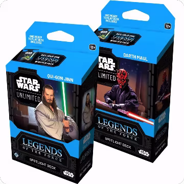 Legends of the Force - Spotlight Deck Pair: Qui-Gon Jinn & Darth Maul, Legends of the Force — Star Wars card price
