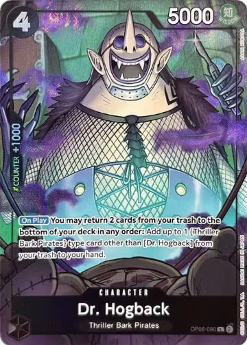 Dr. Hogback (Premium Card Collection -Best Selection Vol. 3-) (OP06-090), One Piece Promotion Cards — One Piece card price