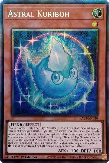 Astral Kuriboh (PCR) (RA04-EN040), Quarter Century Stampede — Yu-Gi-Oh! card price