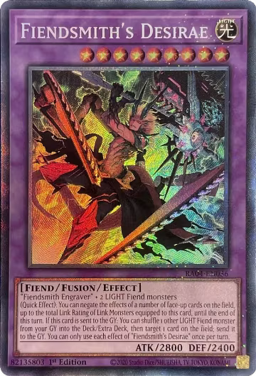 Fiendsmith's Desirae (PCR) (RA04-EN056), Quarter Century Stampede — Yu-Gi-Oh! card price