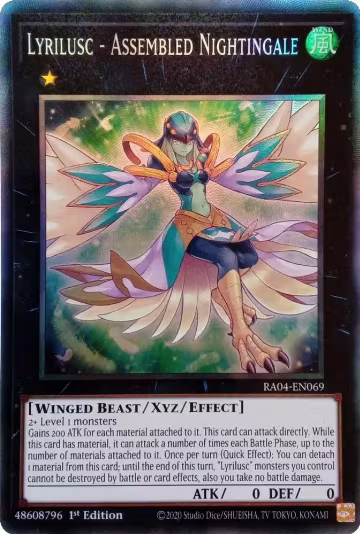 Lyrilusc - Assembled Nightingale (PCR) (RA04-EN069), Quarter Century Stampede — Yu-Gi-Oh! card price
