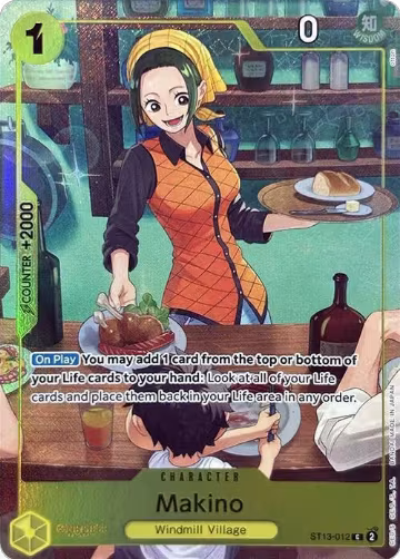 Makino (Premium Card Collection -Best Selection Vol. 3-) (ST13-012), One Piece Promotion Cards — One Piece card price