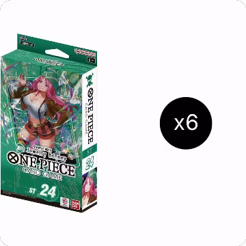 Starter Deck 24: GREEN Jewelry Bonney Display, ST-24: Starter Deck 24 GREEN Jewelry Bonney — One Piece sealed product price