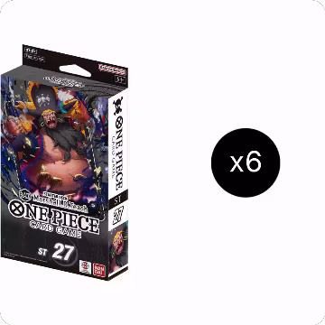 Starter Deck 27: BLACK Marshall.D.Teach Display, ST-27: Starter Deck 27 BLACK Marshall.D.Teach — One Piece sealed product price