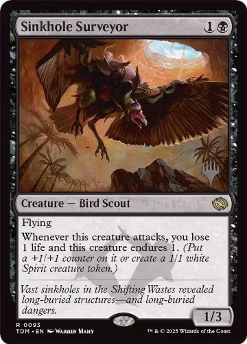Sinkhole Surveyor (93), Promo Pack: Tarkir: Dragonstorm — Magic card price