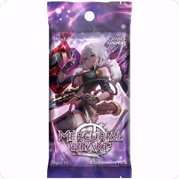 Mercurial Heart Alter Edition Booster Pack, Mercurial Heart Alter Edition — Grand Archive sealed product price