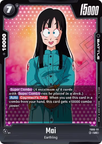 Mai (FB06-111), Rivals Clash — DB Fusion card price