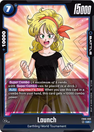 Launch (FB06-038), Rivals Clash — DB Fusion card price
