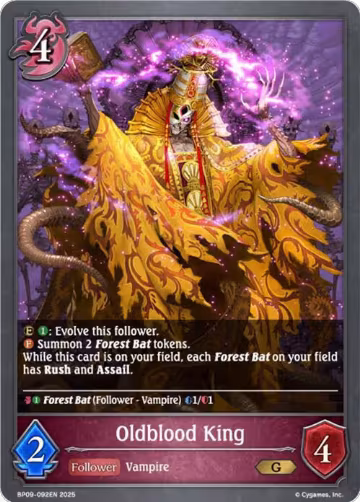 Oldblood King (BP09-092EN), Duet of Dawn and Dusk — Shadowverse card price