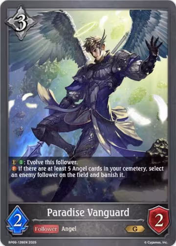 Paradise Vanguard (BP09-126EN), Duet of Dawn and Dusk — Shadowverse card price