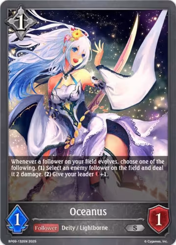 Oceanus (BP09-132EN), Duet of Dawn and Dusk — Shadowverse card price