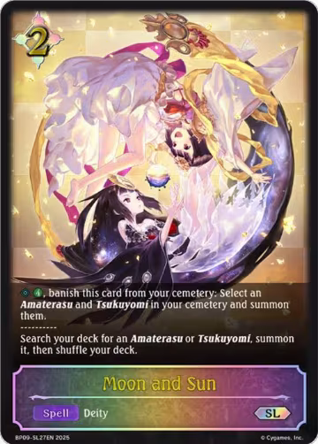 Moon and Sun (SL) (BP09-SL27EN), Duet of Dawn and Dusk — Shadowverse card price