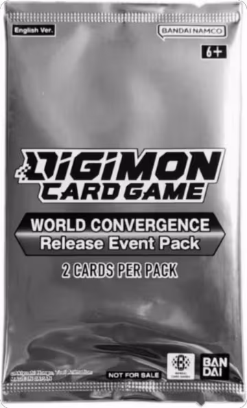 World Convergence Release Event Pack, World Convergence Release Event Cards — Digimon sealed product price