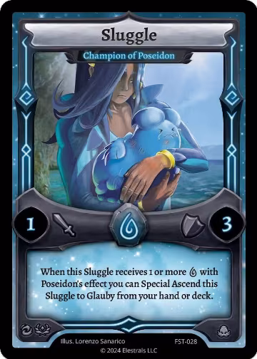 Sluggle - Champion of Poseidon (FST-028), Divine Champions: Firestorm — Elestrals card price