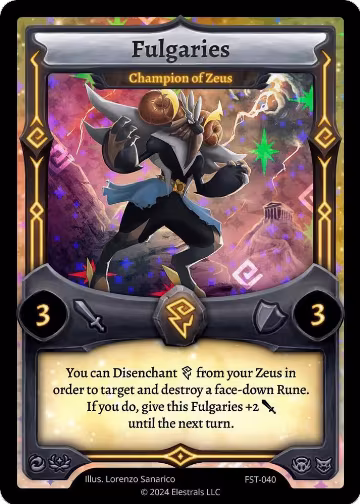 Fulgaries - Champion of Zeus (FST-040), Divine Champions: Firestorm — Elestrals card price