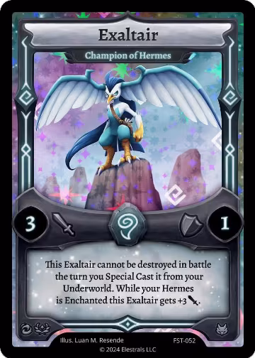 Exaltair - Champion of Hermes (FST-052), Divine Champions: Firestorm — Elestrals card price