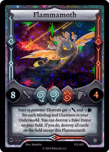 Flammamoth (FST-055), Divine Champions: Firestorm — Elestrals card price