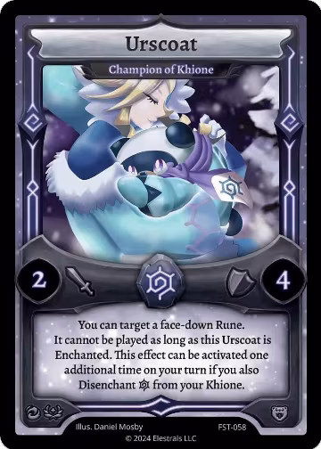 Urscoat - Champion of Khione (FST-058), Divine Champions: Firestorm — Elestrals card price