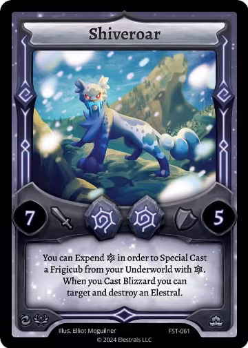 Shiveroar (FST-061), Divine Champions: Firestorm — Elestrals card price