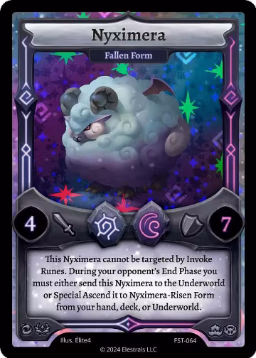Nyximera - Fallen Form (FST-064), Divine Champions: Firestorm — Elestrals card price
