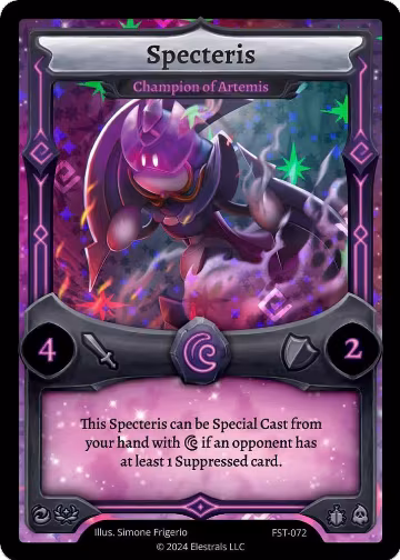 Specteris - Champion of Artemis (FST-072), Divine Champions: Firestorm — Elestrals card price