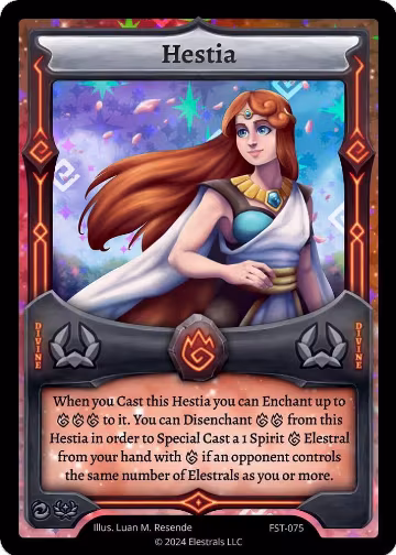 Hestia (FST-075), Divine Champions: Firestorm — Elestrals card price