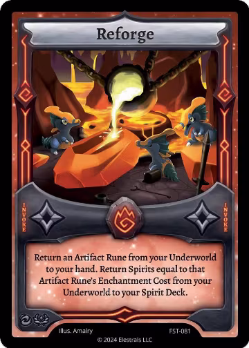 Reforge (FST-081), Divine Champions: Firestorm — Elestrals card price