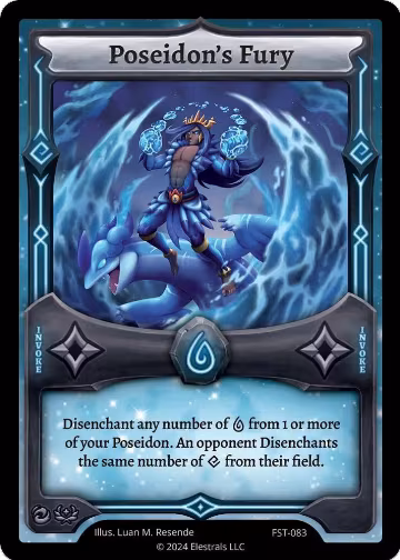 Poseidon's Fury (FST-083), Divine Champions: Firestorm — Elestrals card price