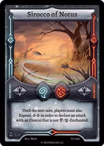 Sirocco of Notus (FST-090), Divine Champions: Firestorm — Elestrals card price