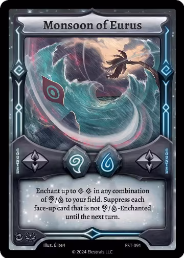 Monsoon of Eurus (FST-091), Divine Champions: Firestorm — Elestrals card price