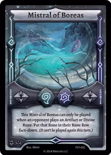 Mistral of Boreas (FST-092), Divine Champions: Firestorm — Elestrals card price
