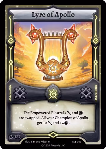 Lyre of Apollo (FST-095), Divine Champions: Firestorm — Elestrals card price