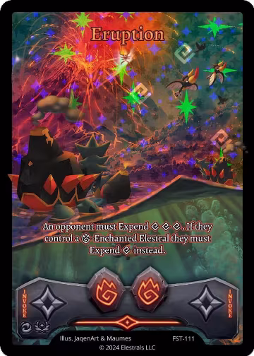 Eruption (Full Art) (FST-111) — card price